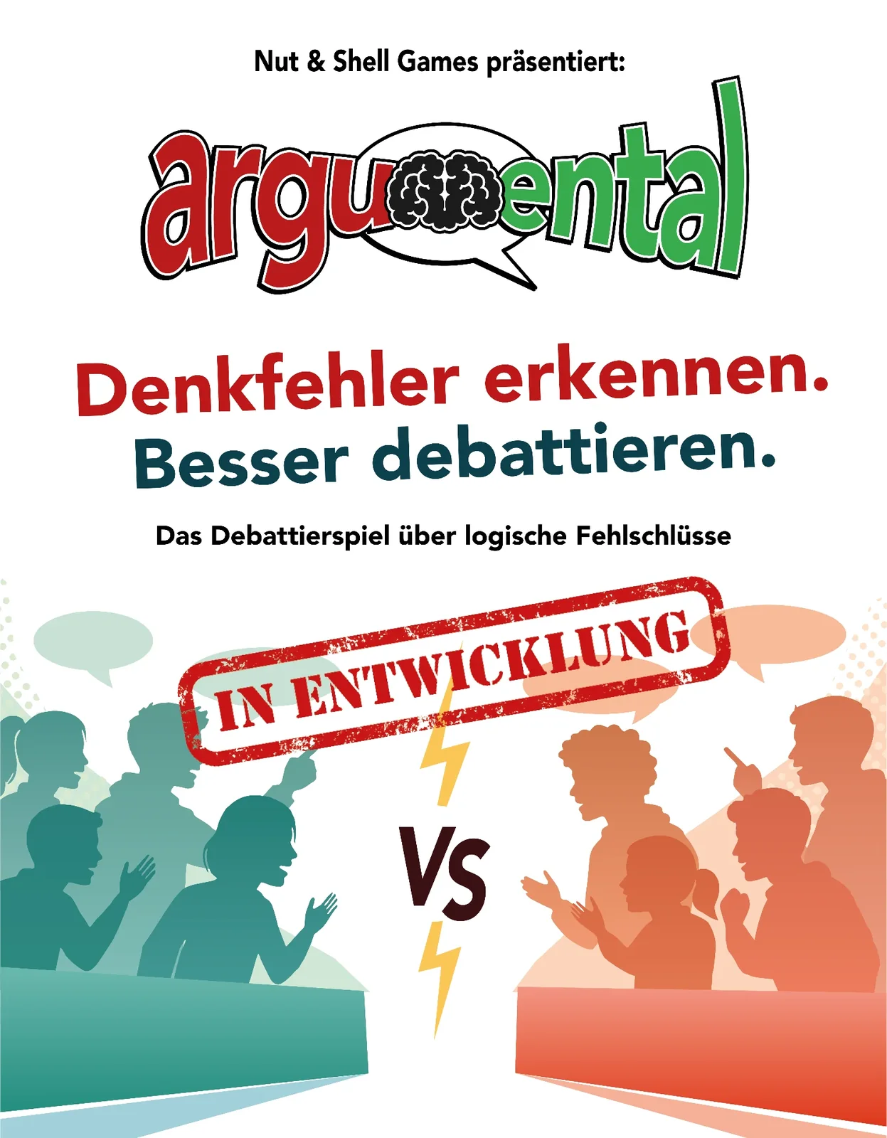 ArguMental Spielschachtel: Das Debattierspiel über logische Fehlschlüsse