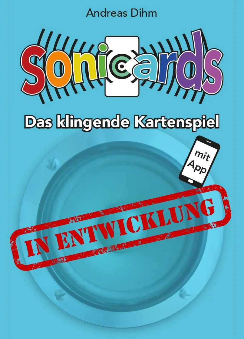 Sonicards Spielschachtel: Das klingende Kartenspiel – in Entwicklung