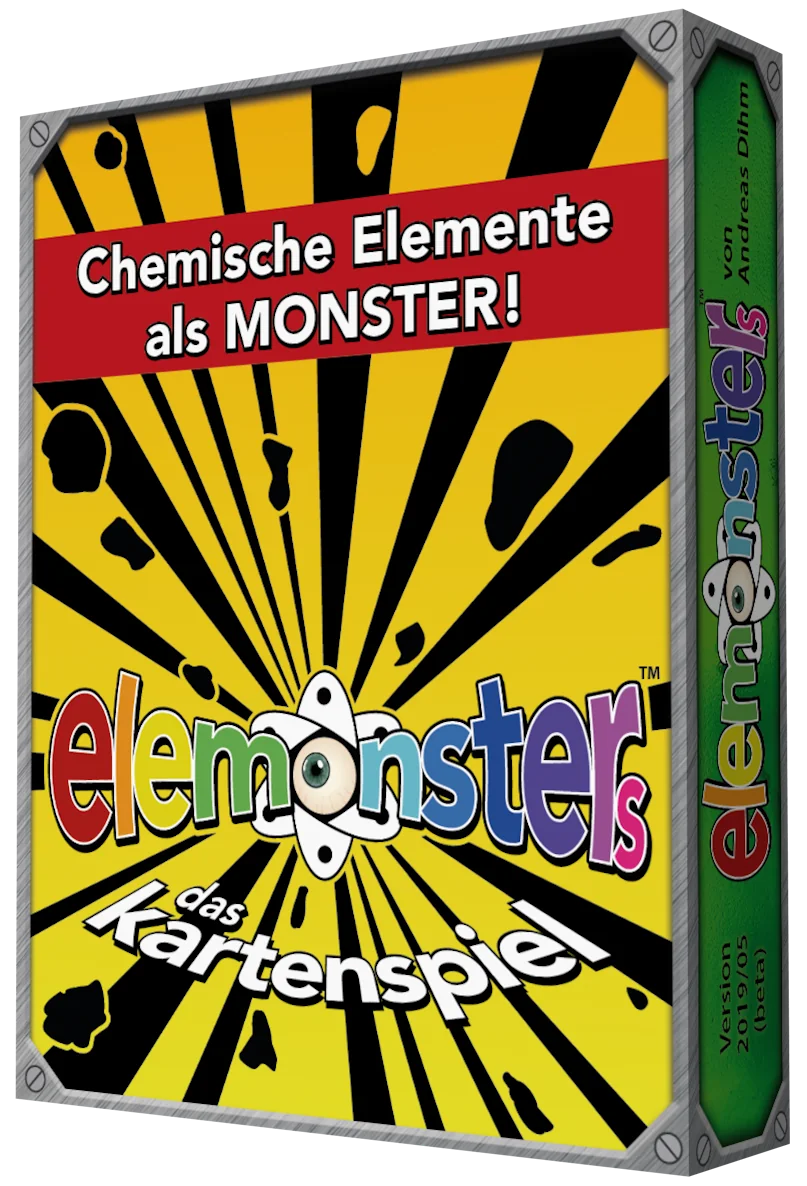 Die erste Auflage von Elemonsters — das Kartenspiel (2019)